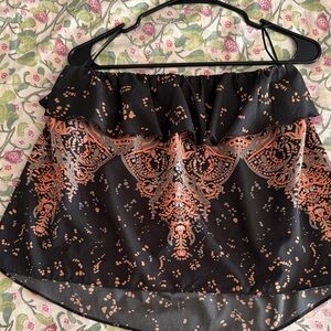 Free People Multicolor Patterned Top